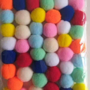 150 Pompons Sintetico 2cm